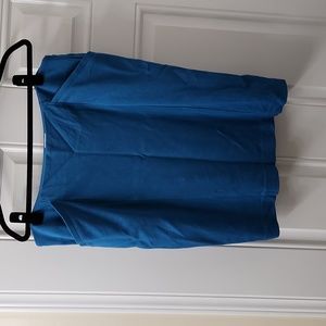 Cabi mini/ pencil skirt teal, size 14